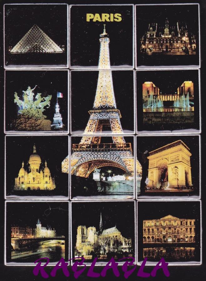 Puzzle Paris by night